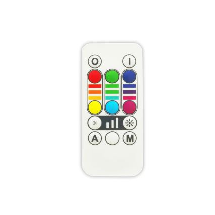 Λάμπα LED RGBW Dimmable E27/6W/230V 3000K + τηλεχειριστήριο - Globo