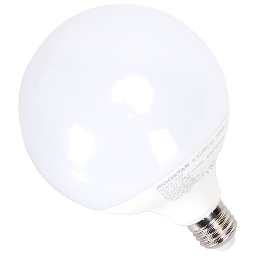 Λάμπα LED RGBW Dimmable MESH G120 E27/4,9W/230V 2700-6500K + τηλεχειριστήριο - Aigostar