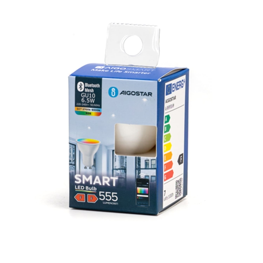 Λάμπα LED RGBW Dimmable MESH Smart GU10/6,5W/230V 2700-6500K - Aigostar