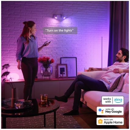 Λάμπα LED RGBW Dimmable Philips Hue White And Color Ambiance GU5,3/MR16/6,3W/12V 2000-6500K