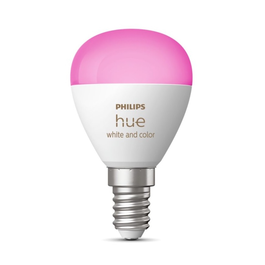 Λάμπα LED RGBW Dimmable Philips Hue White And Color Ambiance P45 E14/5,1W/230V 2000-6500K