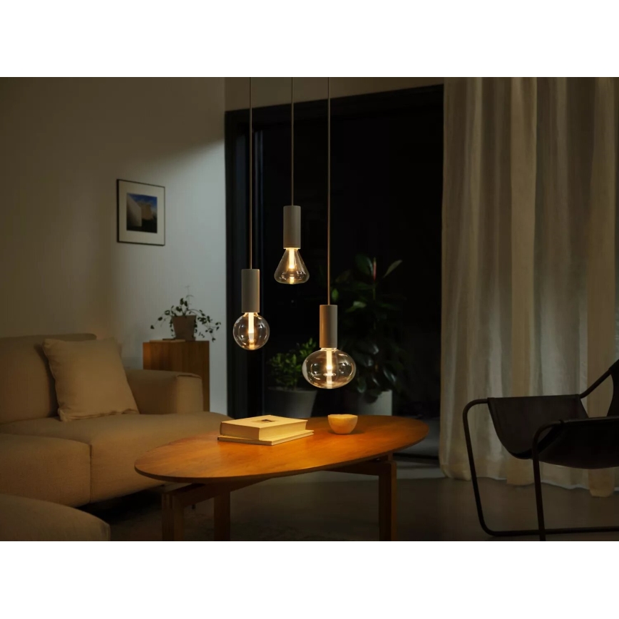 Λάμπα LED RGBW Dimmable Philips Hue White And Color Ambiance G125 E27/6,8W/230V 2000-6500K