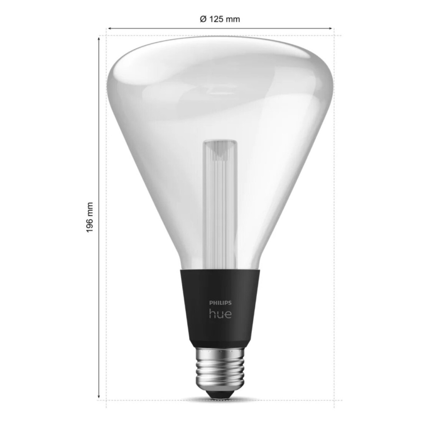 Λάμπα LED RGBW Dimmable Philips Hue White And Color Ambiance E27/6,8W/230V 2000-6500K