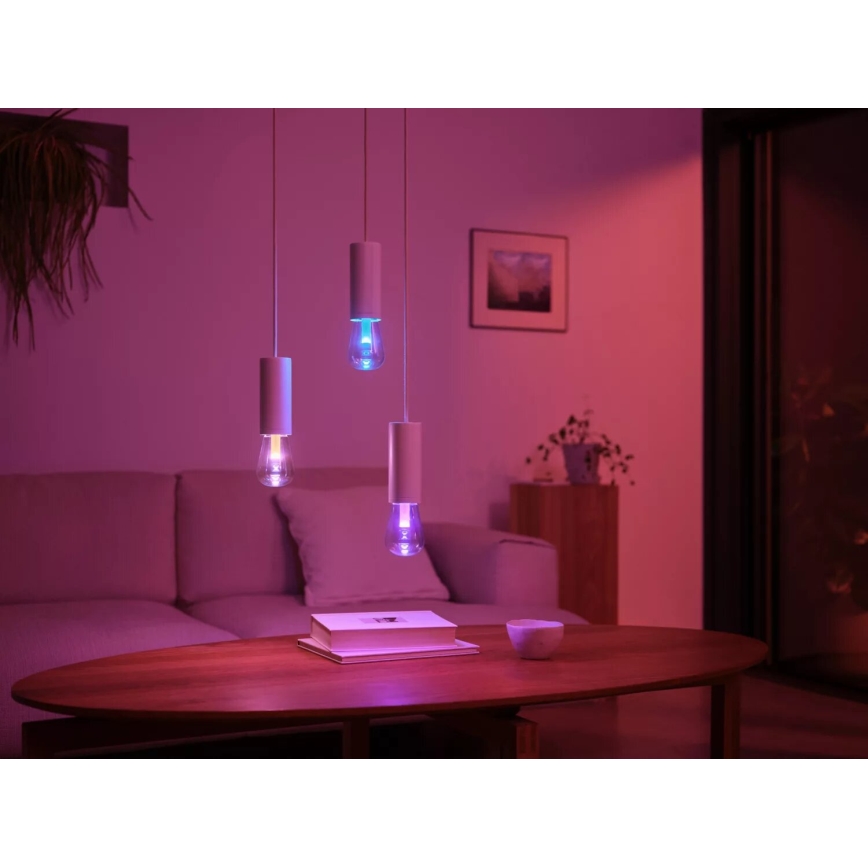 Λάμπα LED RGBW Dimmable Philips Hue White And Color Ambiance E27/6,8W/230V 2000-6500K