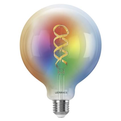 Λάμπα LED RGBW Dimmable SMART+ FILAMENT E27/4,8W/230V 2700-6500K Wi-Fi - Ledvance