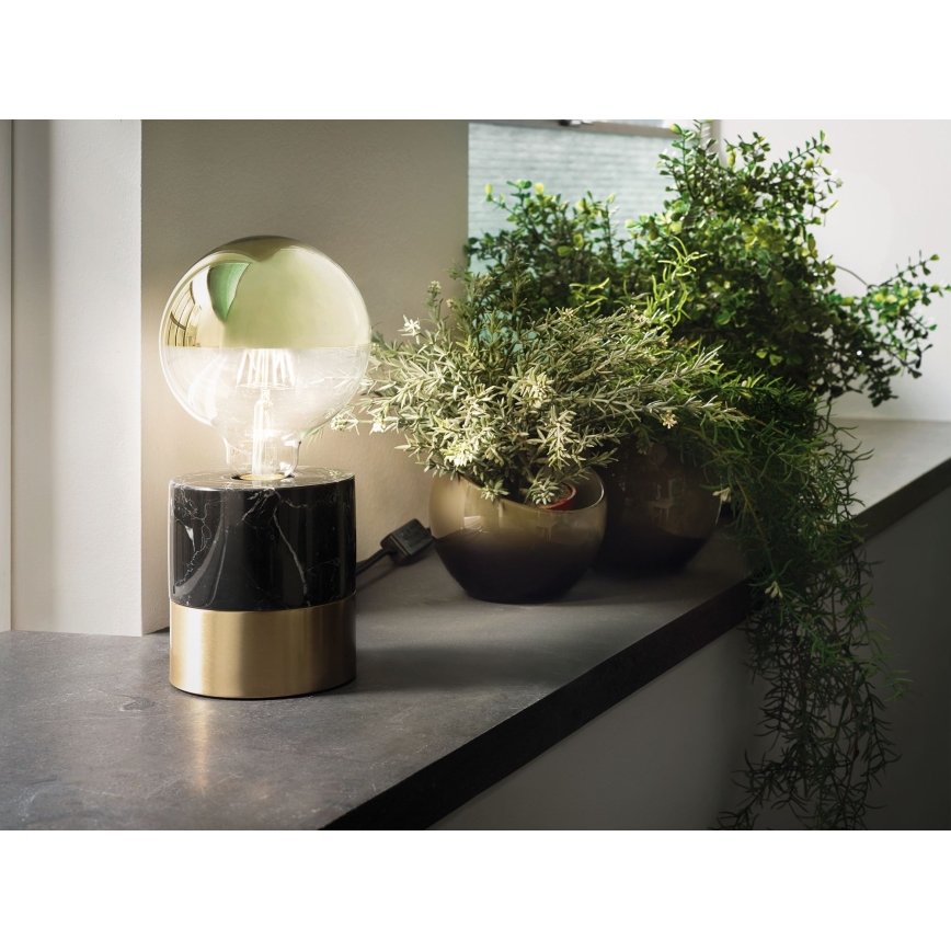 Λάμπα LED ανεστραμμένου καθρέπτη GLOBE G95 E27/6,5W/230V 2700K χρυσό - Paulmann 28675