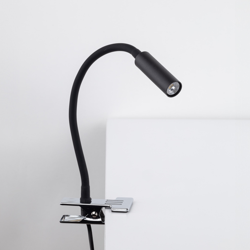 Λάμπα LED με κλιπ LAGOS 1xG9/3W/230V 4000K μαύρο
