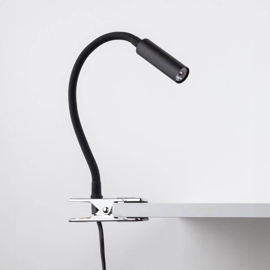 Λάμπα LED με κλιπ LAGOS 1xG9/3W/230V 4000K μαύρο