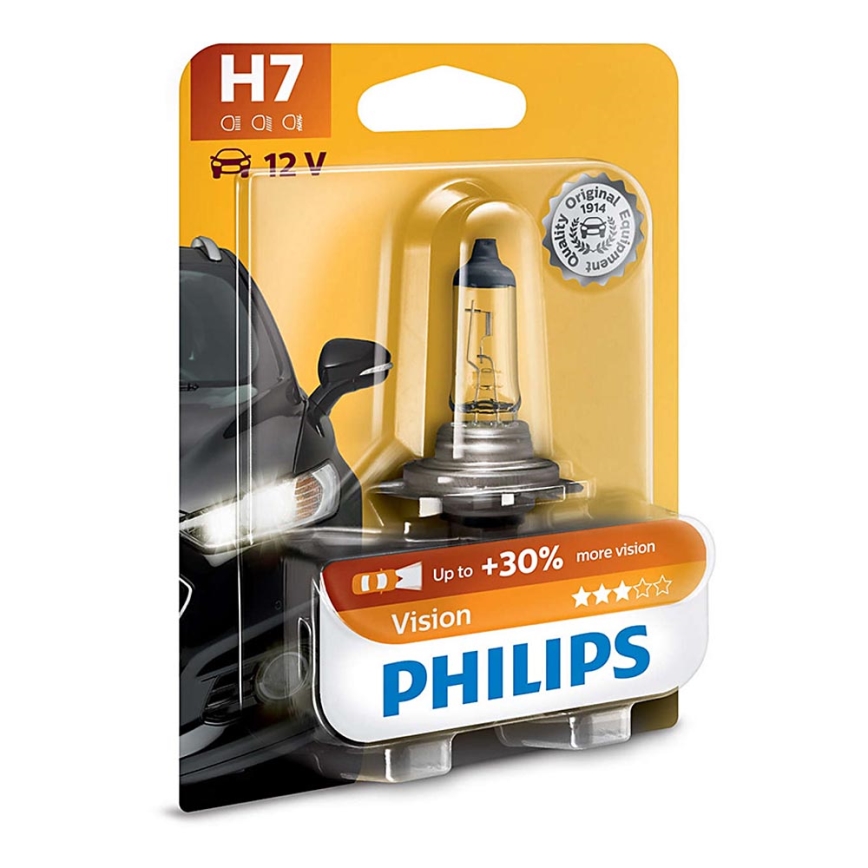 Λάμπα αυτοκινήτου Philips VISION 12972PRB1 H7 PX26d/55W/12V