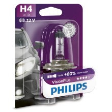 Λάμπα αυτοκινήτου Philips VISION PLUS 12342VPB1 H4 P43t-38/55W/12V