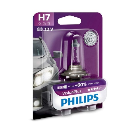 Λάμπα αυτοκινήτου Philips VISIONPLUS 12972VPB1 H7 PX26d/55W/12V