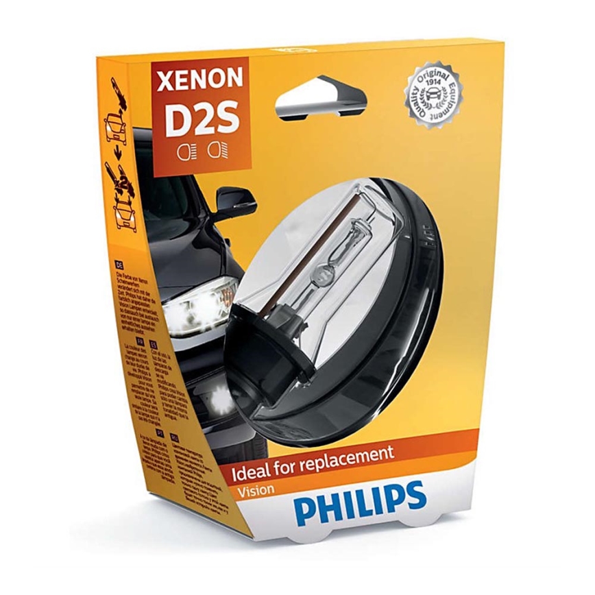 Λάμπα αυτοκινήτου Philips XENON VISION 85122VIS1 D2S 35W / 12V 4600K