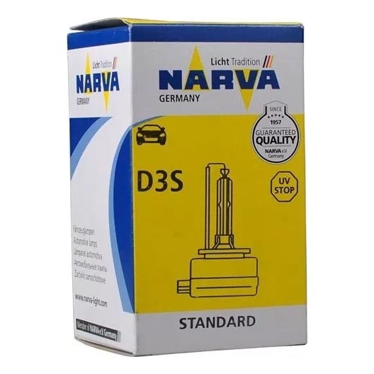 Λάμπα αυτοκινήτου Xenon D3S PK32d-5/35W/42V 4300K - Narva 84032NVAC1