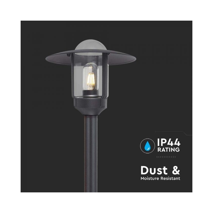 Λάμπα εξωτερικού χώρου 1xE27/60W/230V IP44 μαύρο