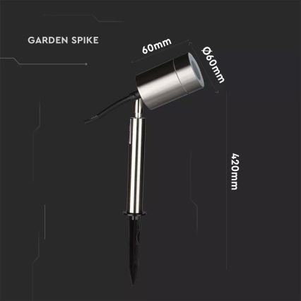 Λάμπα εξωτερικού χώρου 1xGU10/35W/230V IP44