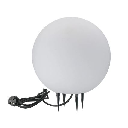 Λάμπα εξωτερικού χώρου ARGENTO 1xE27/15W/230V διάμετρος 30 cm IP65 λευκό