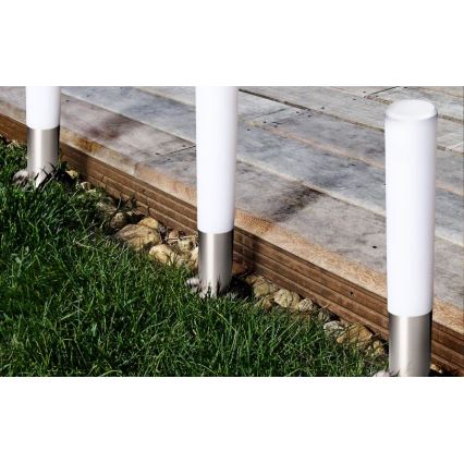Λάμπα εξωτερικού χώρου EASY CONNECT 1xE27/20W/230V IP44 ανοξείδωτο ατσάλι