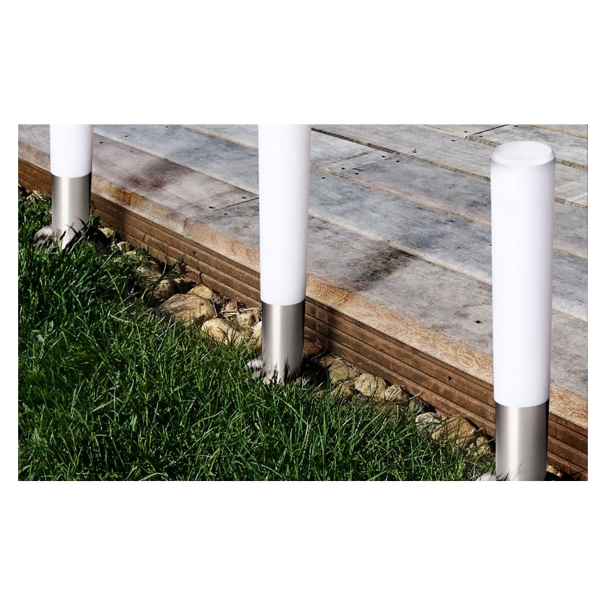 Λάμπα εξωτερικού χώρου EASY CONNECT 1xE27/20W/230V IP44 ανοξείδωτο ατσάλι
