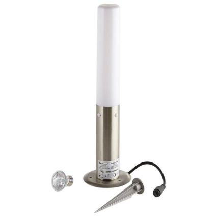 Λάμπα εξωτερικού χώρου EASY CONNECT 1xE27/20W/230V IP44 ανοξείδωτο ατσάλι
