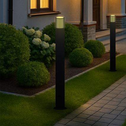 Λάμπα εξωτερικού χώρου KUUSAMO 1xE27/20W/230V 74 cm IP54 ανθρακί