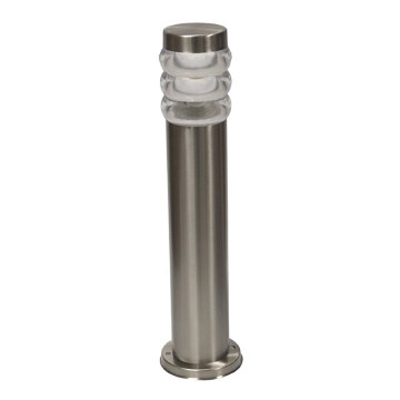 Λάμπα εξωτερικού χώρου LULA 1xE27/11W/230V IP44 ανοξείδωτο ατσάλι