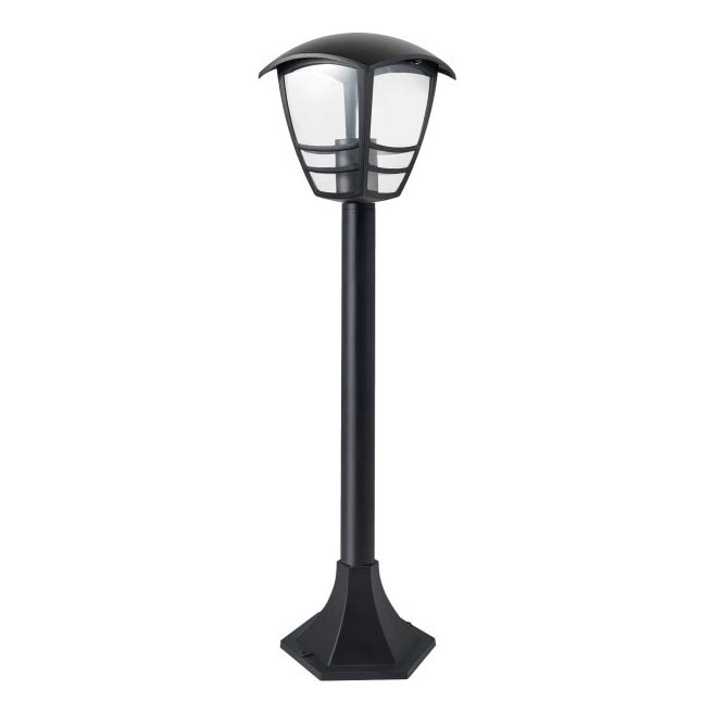 Λάμπα εξωτερικού χώρου TEVIO 1xE27/60W/230V IP54 97 cm μαύρο