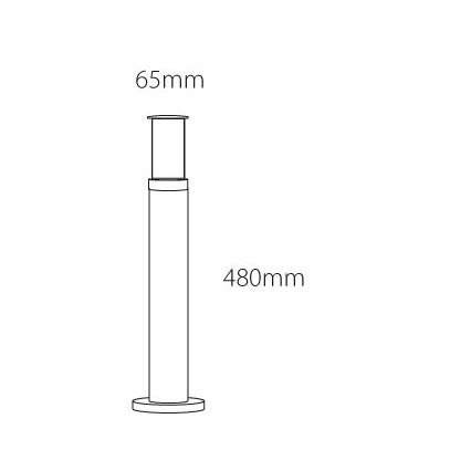 Λάμπα εξωτερικού χώρου TORCH 1xE14/40W/230V IP44