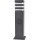 Λάμπα εξωτερικού χώρου με πρίζα TEKSAS 1xE27/20W/230V 44 cm IP44 μαύρο