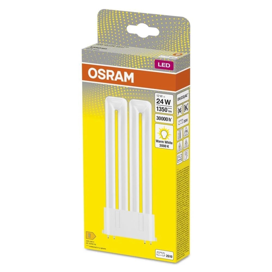 Λάμπα σωληνωτή LED 2G10/12W/230V 3000K - Osram