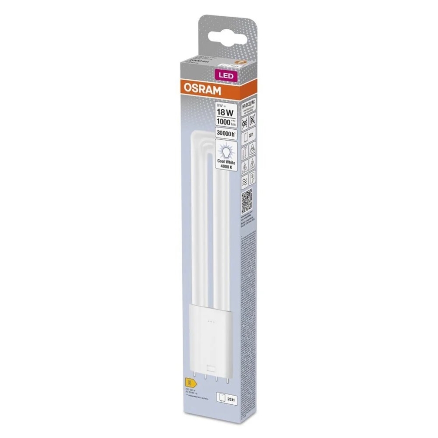 Λάμπα σωληνωτή LED 2G11/8W/230V 4000K - Osram