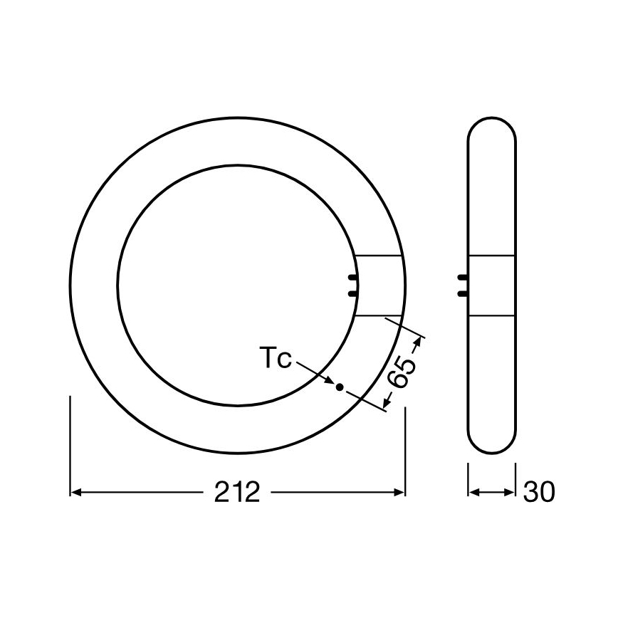 Λάμπα σωληνωτή LED G10q/11W/230V 3000K - Osram