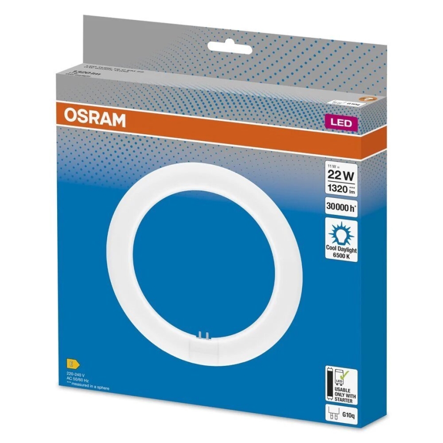 Λάμπα σωληνωτή LED G10q/11W/230V 6500K - Osram
