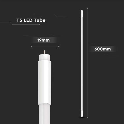 Λάμπα σωληνωτή LED T5 G5/8W/230V 6500K 60 cm