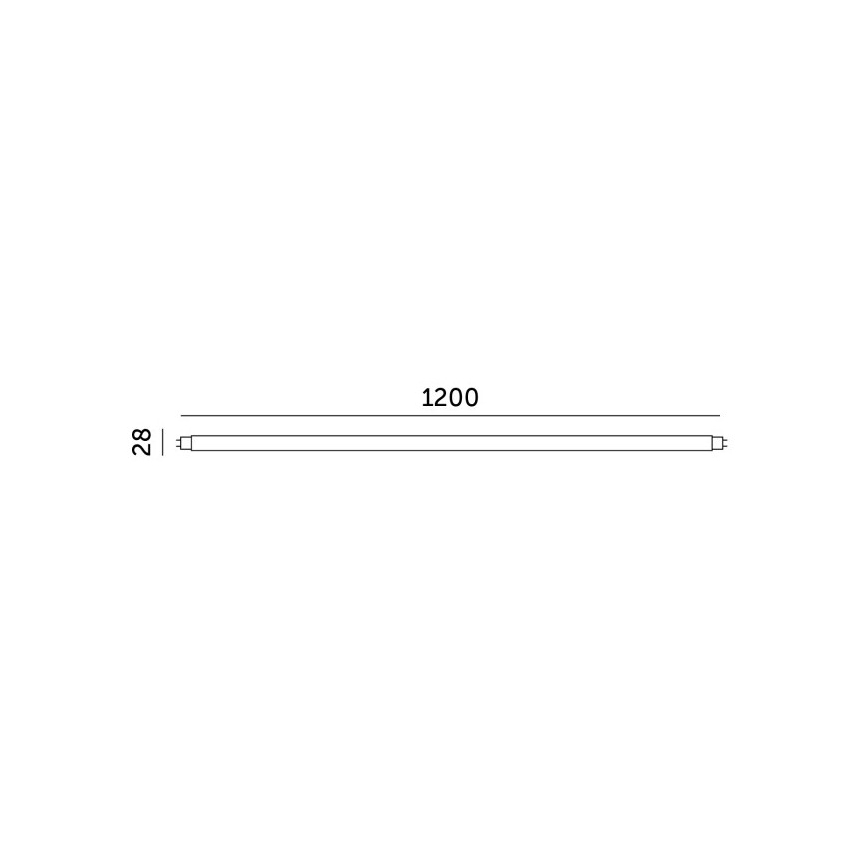 Λάμπα σωληνωτή LED T8 G13/18W/230V 6500K 120 cm