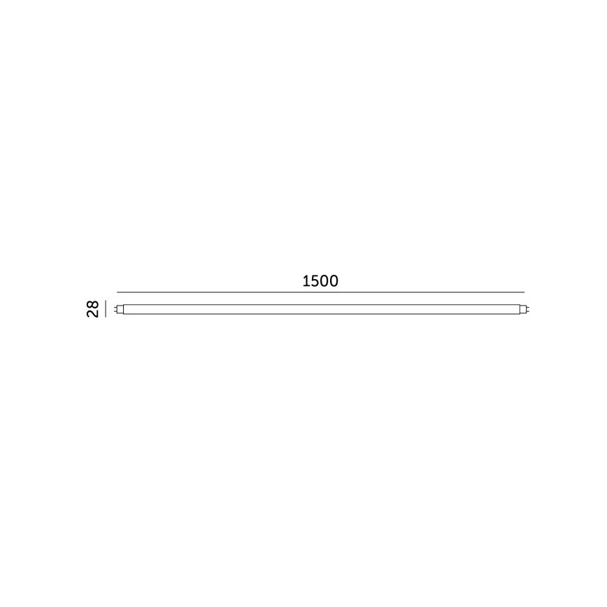 Λάμπα σωληνωτή LED T8 G13/22W/230V 6500K 150 cm