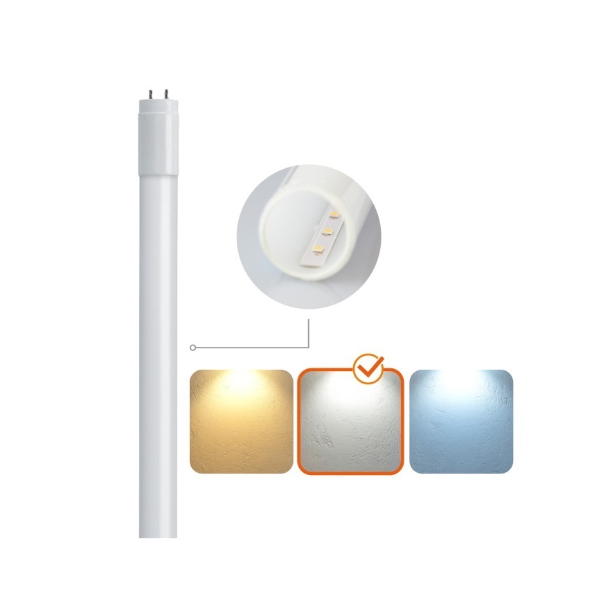 Λάμπα σωληνωτή LED T8 G13/9W/230V 4000K 60 cm