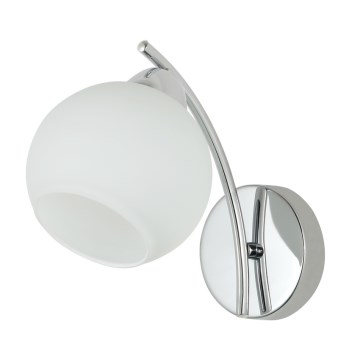 Λάμπα τοίχου AMOS 1xE27/40W/230V γυαλιστερό χρώμιο