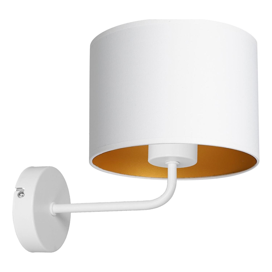 Λάμπα τοίχου ARDEN 1xE27/60W/230V λευκό/χρυσό