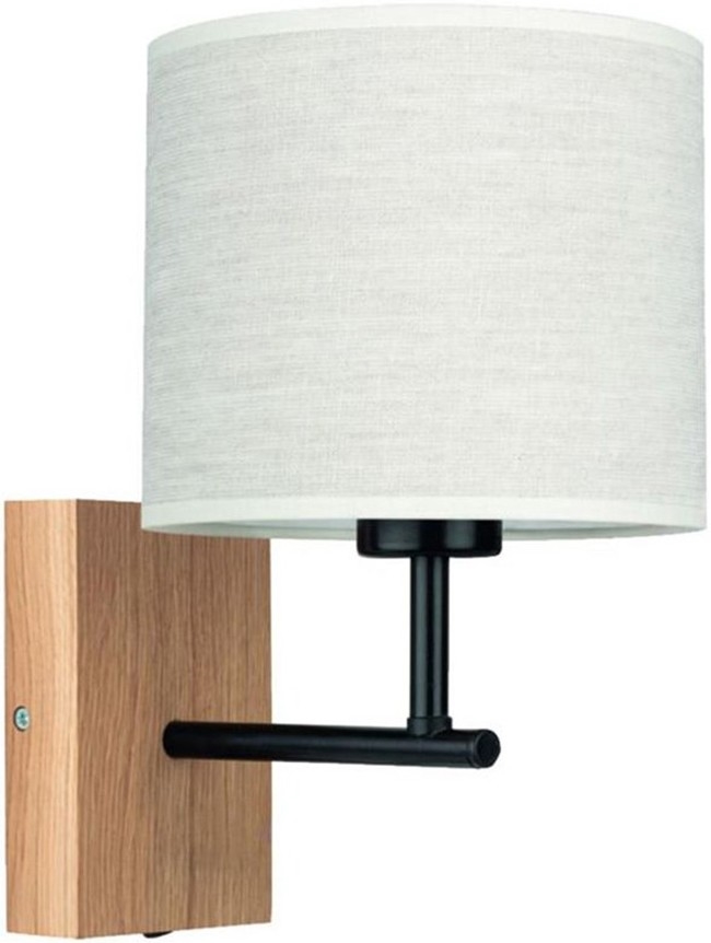 Λάμπα τοίχου BOHO 1xE27/25W/230V δρυς