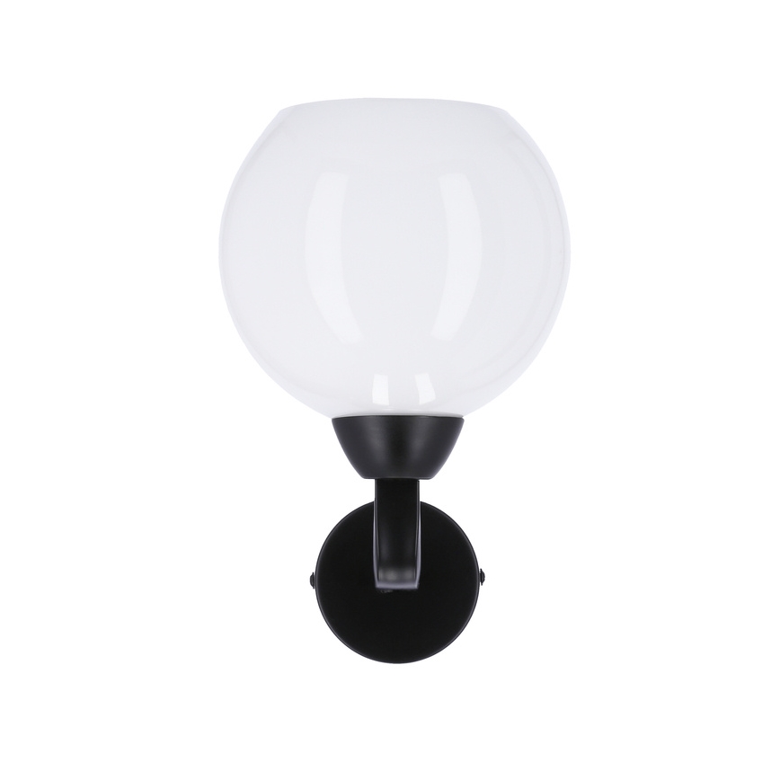 Λάμπα τοίχου CALDERA 1xE27/60W/230V μαύρο