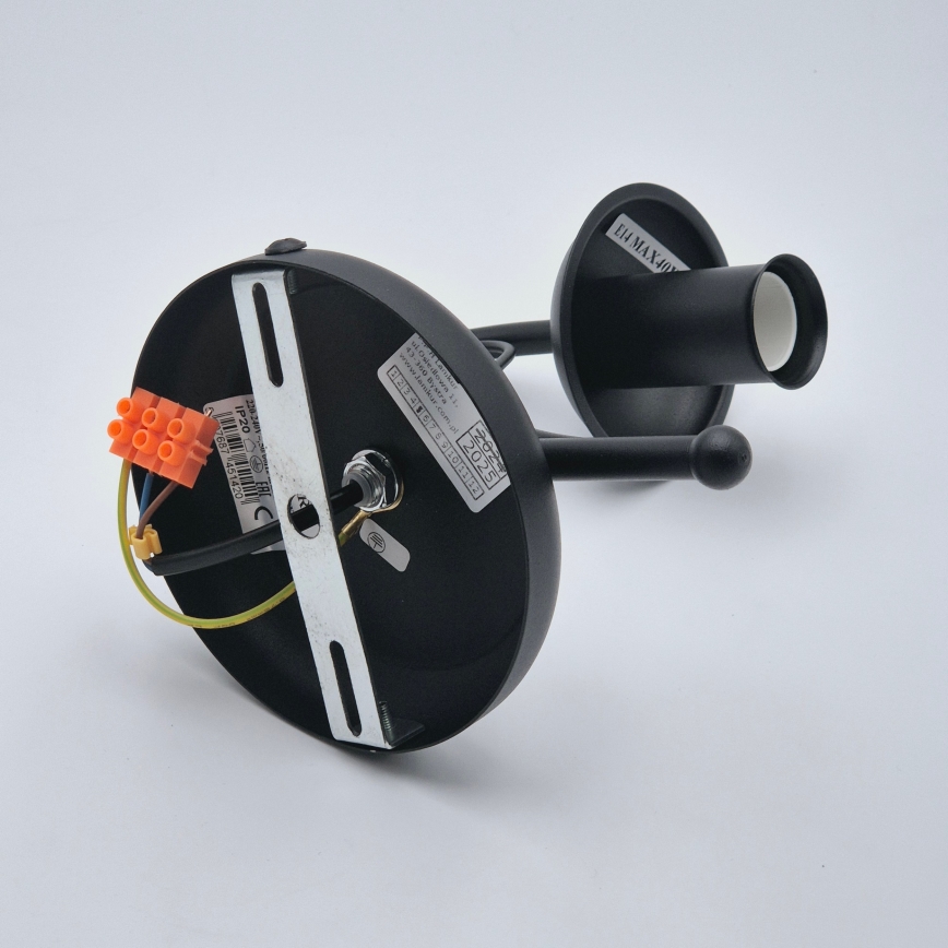 Λάμπα τοίχου DONATO 1xE14/40W/230V μαύρο