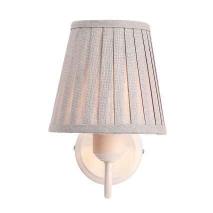 Λάμπα τοίχου FIREZ 1xE27/40W/230V λευκό/γκρι