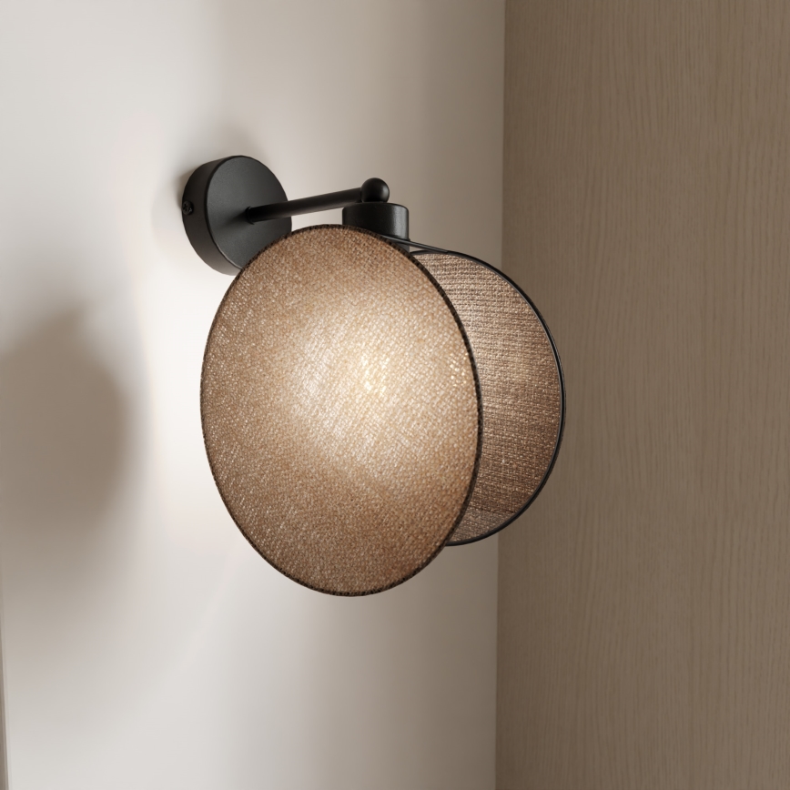 Λάμπα τοίχου MOTIF 1xE14/10W/230V μπεζ