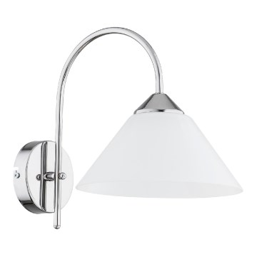 Λάμπα τοίχου TAPER 1xE27/15W/230V γυαλιστερό χρώμιο
