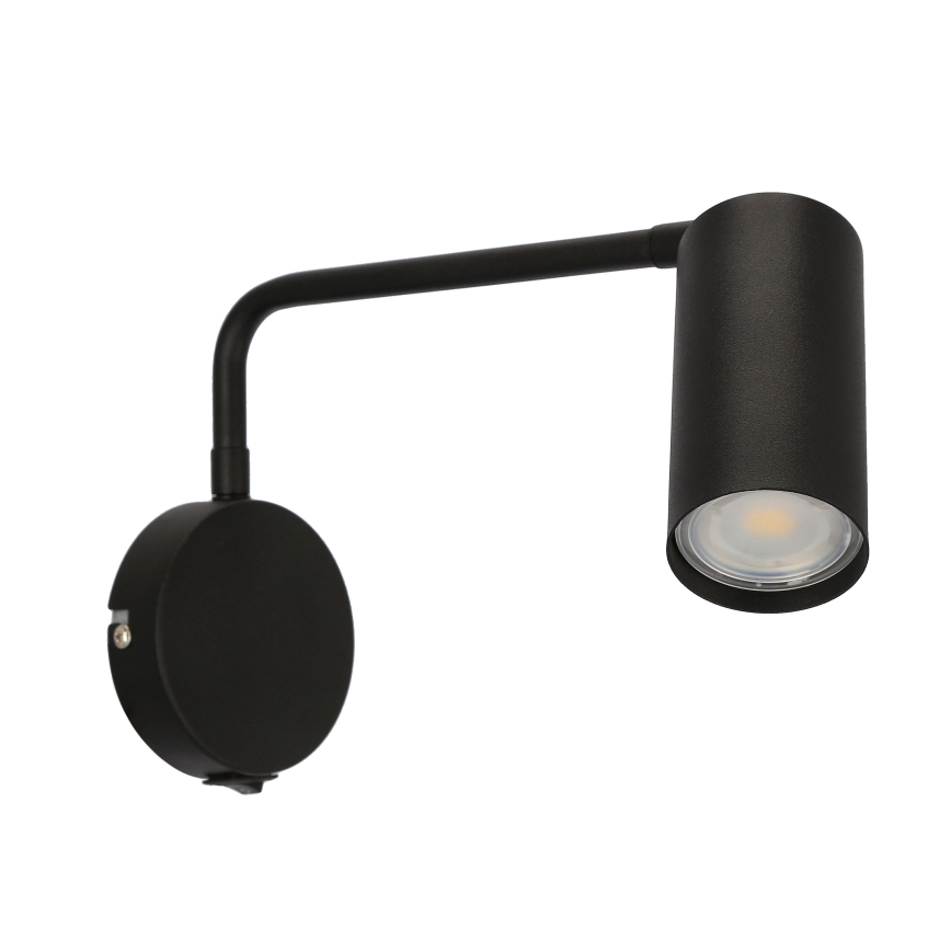 Λάμπα τοίχου TINA 1xGU10/15W/230V μαύρο
