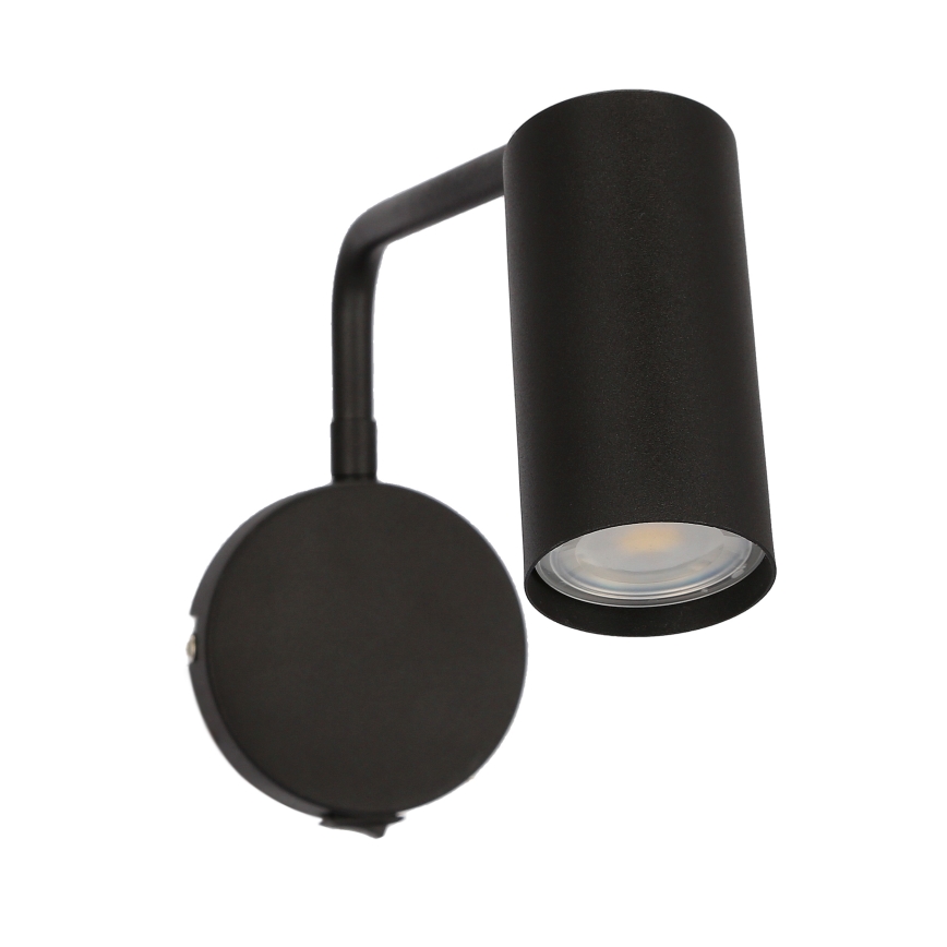 Λάμπα τοίχου TINA 1xGU10/15W/230V μαύρο