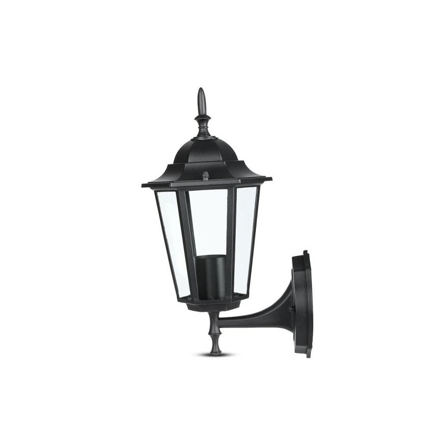 Λάμπα τοίχου εξωτερικού χώρου 1xE27/40W/230V IP44 μαύρο