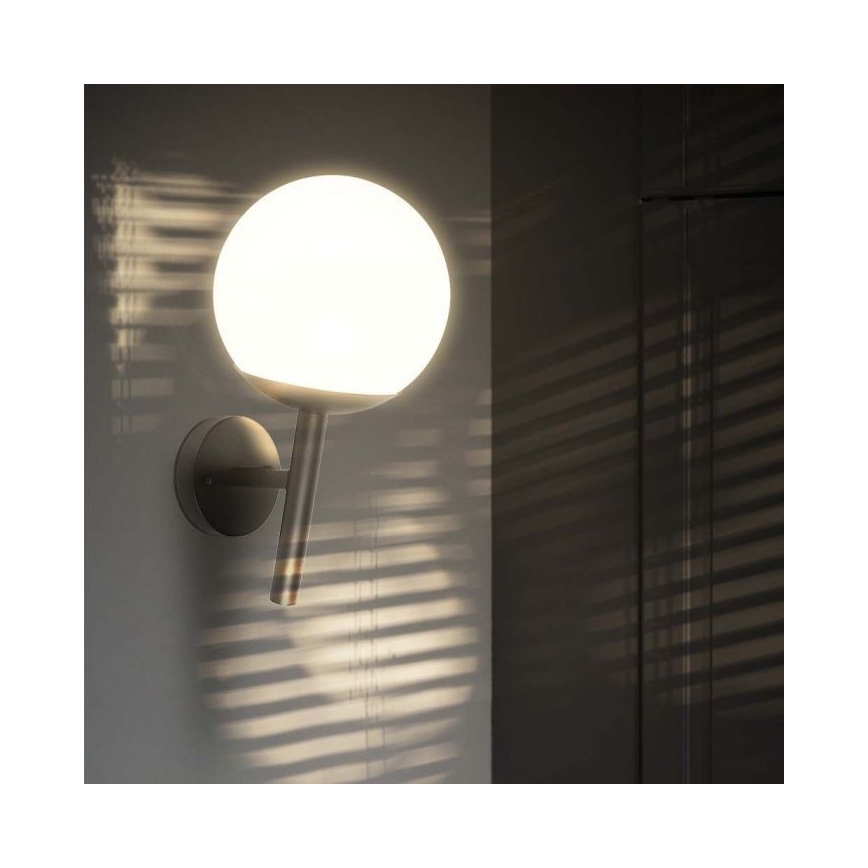 Λάμπα τοίχου εξωτερικού χώρου 1xE27/60W/230V IP44 μαύρο