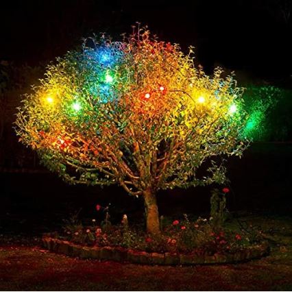 Λαμπάκια LED εξωτερικού χώρου  EASY CONNECT 8xE27 5m IP44 πολύχρωμα