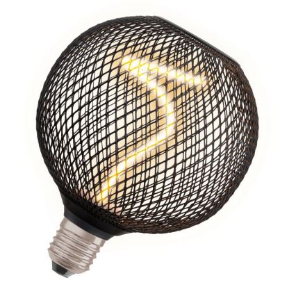Λαμπτήρας Dimming LED DECOR FILAMENT G125 E27/3,5W/230V 1800K μαύρο - Osram